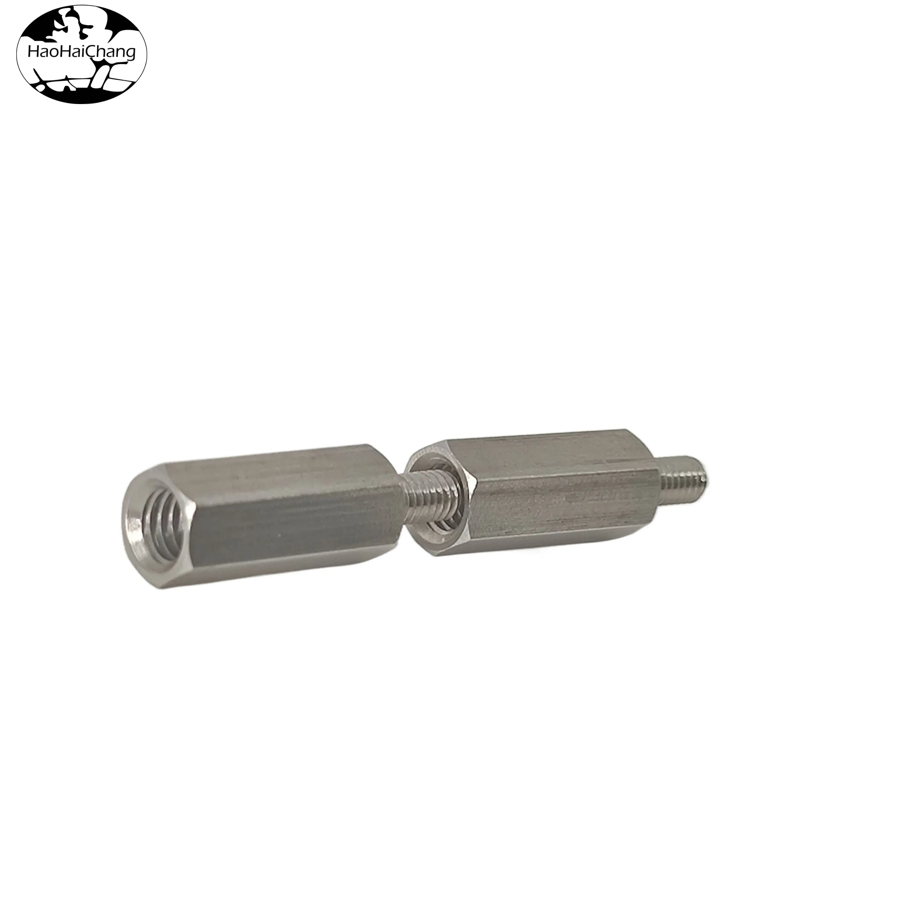 HHC-620 Edelstahl-einseitiger sechseckiger männlicher und weiblicher Stud-Isolation spalte interne und externe Zahn verbindungs säule